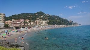 Strand in Finale Ligure